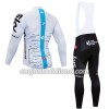 Conjunto Maillot + Culotte largo con tirantes Invierno Termico 2018 Team Sky N001